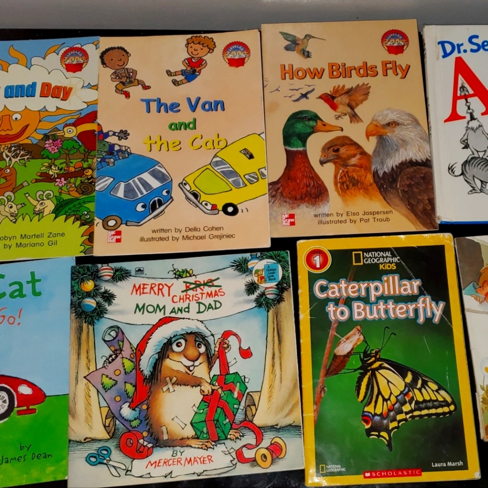 8 Lot if Beginning to read children's books